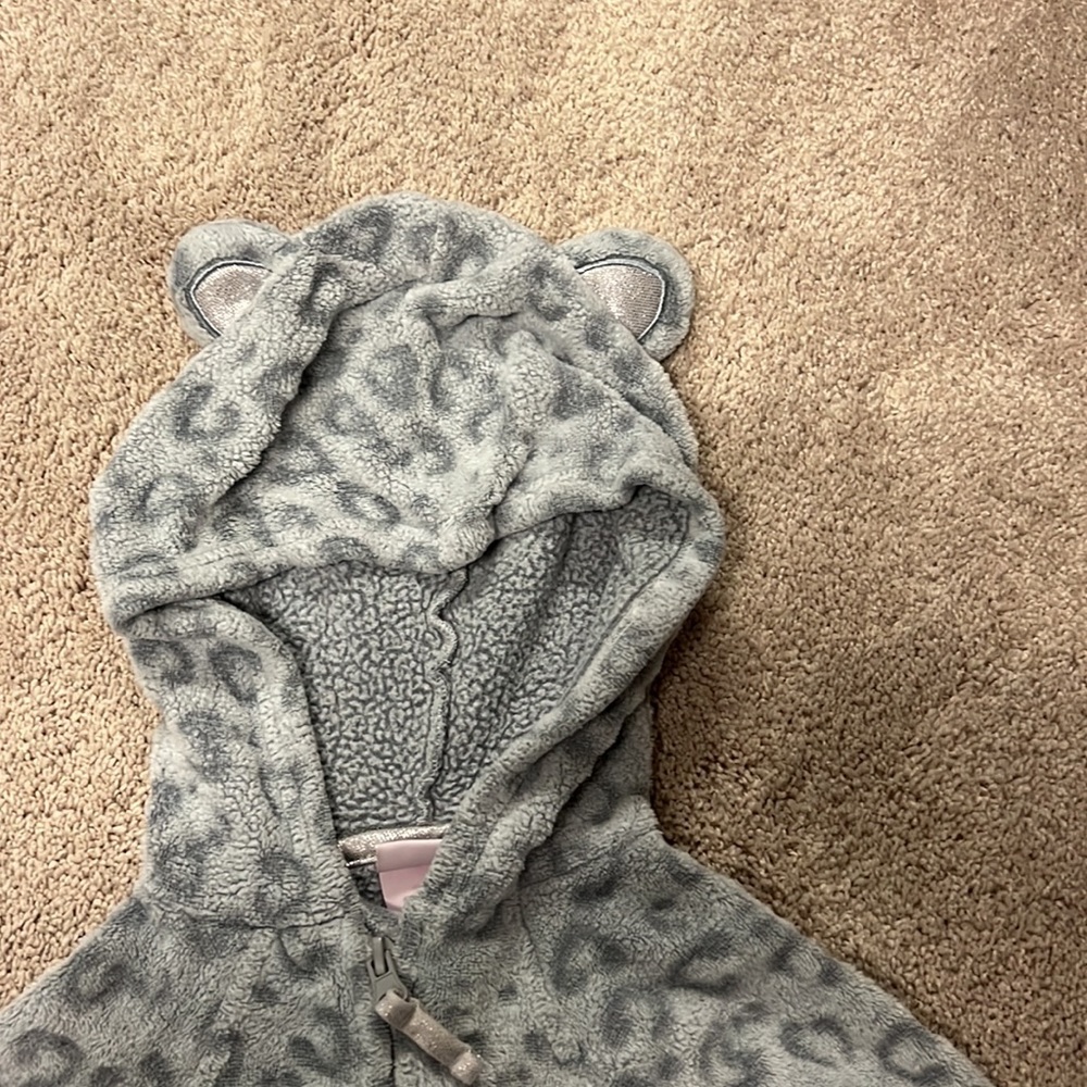 More Than Magic leopard print pj onesie - Picture 3 of 5